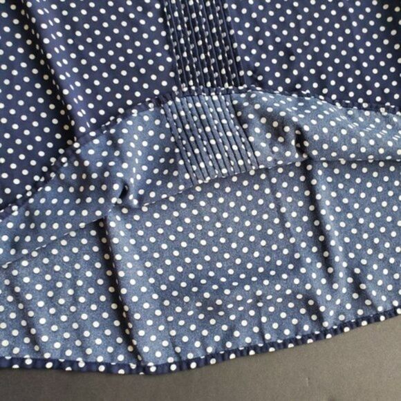 💍Tommy Hilfiger Polka Dot Blouse - Picture 5 of 8